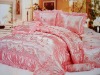 100% polyester satin bedding set,comforter set