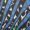 100% polyester satin dyed printed fabric