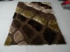 100%  polyester shaggy carpet/rug designs