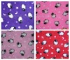 100% polyester sheep pattern micro fleece fabric