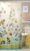 100% polyester shower curtain bath textile