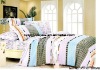 100% polyester simple home bedding set