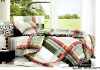 100% polyester simple home bedding set