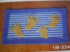 100%polyester single-pad series bath mat set & rug