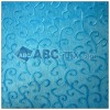 100% polyester sky blue marble swirls fabric