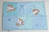 100% polyester soft and embroidered super soft baby blanket