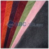 100% polyester solid alova suede fabric