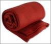 100% polyester solid fleece blanket