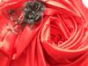 100% polyester spandex satin fabric