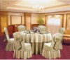 100% polyester spun jacquard chair cover