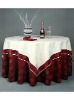 100% polyester spun jacquard tablecloths