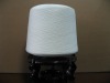 100% polyester spun yarn 50s close to virgin for weaving and knitting