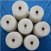 100% polyester spun yarn for made into sewing thread, Raw White