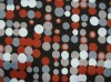 100% polyester spun yarn printed jersey fabric