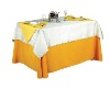 100% polyester square table cloth