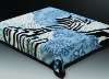 100% polyester super soft printed animal mink blanket