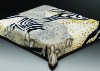 100% polyester super soft printed animal mink blanket