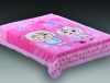 100% polyester super soft printed baby blanket