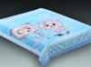 100% polyester super soft printed baby blanket