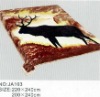 100% polyester super soft printed blanket
