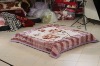 100% polyester super soft printed interwaving mink blanket