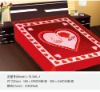 100% polyester super soft raschel blanket/milk blanket