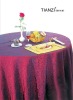 100% polyester table cloth