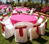 100% polyester tablecloth and table cover for wedding