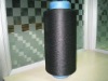 100% polyester textured yarn dty black