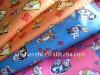 100% polyester transfer printed fabric & paper for curtain(cartoon design)