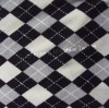 100 polyester travel blanket fabric printing polar fleece both brushed