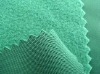 100% polyester tricot brushed golden velvet fabric for sportswear