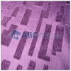 100% polyester tricot brushed velboa/velour fabric