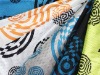 100% polyester tricot printed mesh fabric