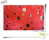 100% polyester velboa foil fabric,silver foil fabric