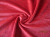 100 polyester velour fabric