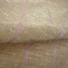 100% polyester yarn dyed slub sheer fabric,fabric curtain