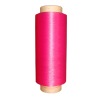 100%polyester yarn,polyester yarn,dope dyed yarn,dty