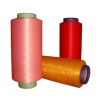 100%polyester yarn,polyester yarn,dope dyed yarn,dty