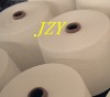 100% polyester yarn waste 40s raw white  recycled polyester