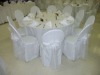 100% polyetser banquet chair cover and chair cover with sash for wedding