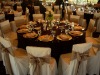 100% polyetser banquet chair cover and chair cover with sash for wedding