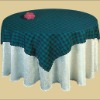 100% polyster jacquard hotel table cloth