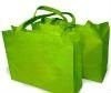 100% pp non woven shopping bag in green colour