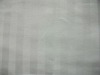 100 prercent cotton woven satin stripe grey baby bedding fabric