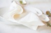 100% pure linen hand hemstitch napkins