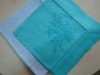 100%pure linen hemstitched embroidery mitred corners table napkin