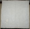 100% pure linen napkins with embroidery