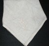 100% pure linen napkins with embroidery