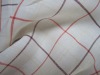 100% ramie yarn dyed jacquard textile fabric